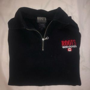 Roots quarter zip